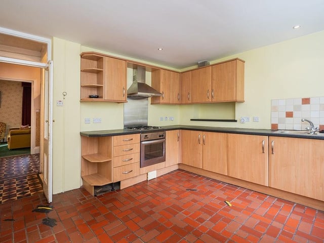 The kitchen.