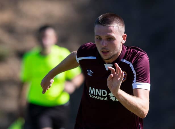 Connor Smith impressed against Berwick Rangers for Hearts B. Photo by Mark Scates / SNS Group.