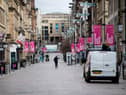 Scottish town and city centres have been largely deserted since lockdown kicked in later in March. Picture: John Devlin
