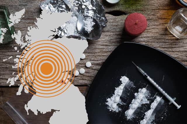 Scotland’s drug deaths rose to a record 1,339 in 2020, the seventh time in a row that the number has risen. Picture: JPIMedia