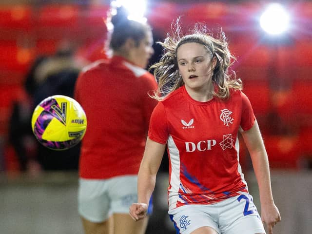 Rangers midfielder Emma Watson has been named in the Scotland squad for the first time. Picture: Ewan Bootman / SNS