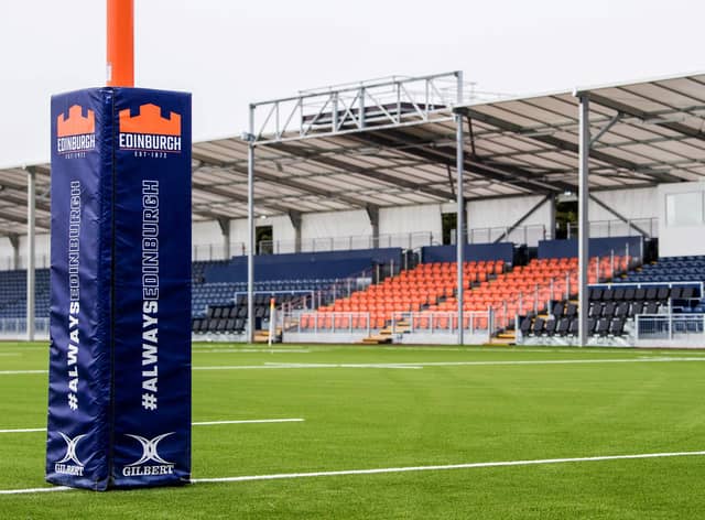 The new Edinburgh Rugby stadium has a capacity of 7,800, including room for 2,000 safe-standing fans. Picture: Ross Parker/SNS