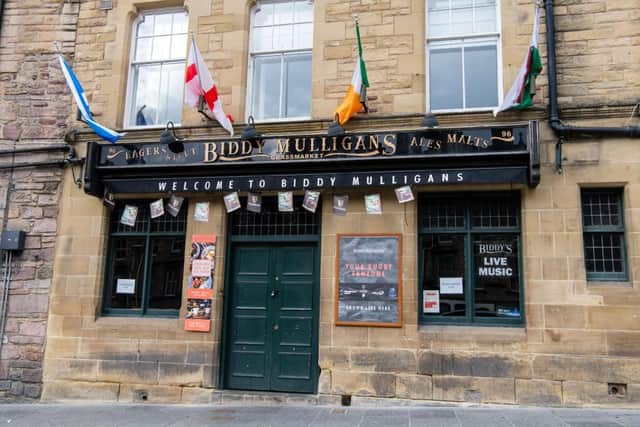 Aidan Kelly, 30, worked at the busy Biddy Mulligans pub in Edinburgh's Grassmarket.
