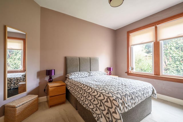 The fabulous family home's third double bedroom. For visitors, there is ample parking available on-street.