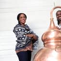 Paul and Justine Rutasikwa of Matugga Distillers. Picture: Stewart Attwood