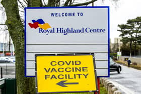 PIC LISA FERGUSON  04/02/2021COVID 19, CORONA VIRUS - THE ROYAL HIGHLAND CENTRE OPENS TODAY AS A COVID VACINATION CENTRE/FACILITYNHS Lothian opens third mass vaccination centre at Royal Highland Centre, Ingliston A retired legal secretary was among the first in line today (wed) when the vaccination centre at the Royal Highland Centre opened its doors for the first time.Elizabeth Anne Kirk, 68, from Linlithgow, was given the vaccine at the first of the vaccination centres on the site.She said: â€œIâ€™m very excited. I havenâ€™t been going out much recently so I feel more relaxed having had the vaccine, although Iâ€™ll still be very careful.â€œThe whole process has been easy and well organised and the staff are very friendly, which is important. There really is nothing to worry about.â€The newest mass vaccination centre, the third in Lothian, is in the Membersâ€™ Pavilion which has nine vaccination stations available. It will be capable of vaccinating more than 1,000 people every day, seven days a week.It will initially be staffed by vaccinators from NHS Lothian, before the British Armed Forces staff the centre for around two weeks. It will revert to the NHS vaccinators after more training and inductions are carried out to boost the ranks.