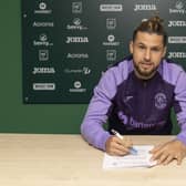 Emiliano Marcondes has joined Hibs from Bournemouth.