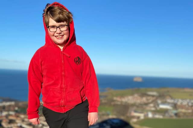 Seven-year-old Nina McKinney has challenged herself to climb North Berwick Law everyday in February to raise money for the charity Reverse Rett.