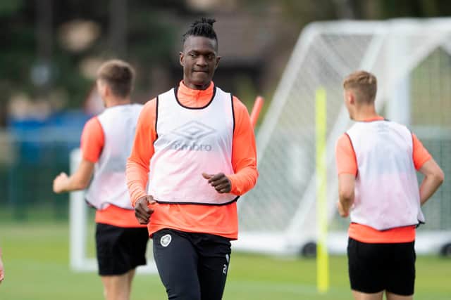 Armand Gnanduillet had a positive impact off the bench for Hearts in the win over St Mirren. (Photo by Paul Devlin / SNS Group)