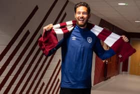 Craig Gordon is all smiles after rejoining Hearts.