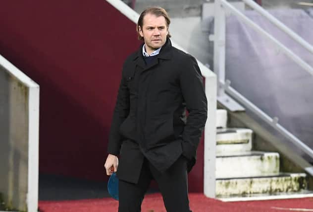 Hearts boss Robbie Neilson. Picture: SNS