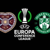 The Hearts and Hibs European ties will both be shown on BBC Scotland this week.