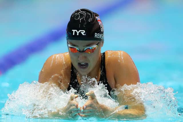 Molly Renshaw, of Mansfield, who has now won eight medals at major swimming championships.