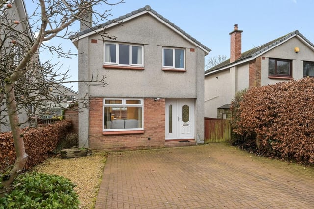 Number nine on the list is another detached family home, this time in popular Penicuik. Boasting three bedrooms, immaculate décor and generous gardens with a large garage, this turn-key home has everything to accommodate modern family life. Unsurprisingly, this one is already under offer!