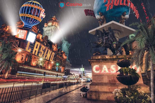 Edinburgh has been re-imagined as Las Vegas and tipped as a future, more local, rival to the iconic Nevada city