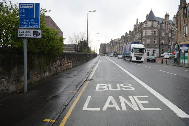 The action plan includes increasing the number of bus lanes to make bus journeys quicker.  Picture: Neil Hanna.