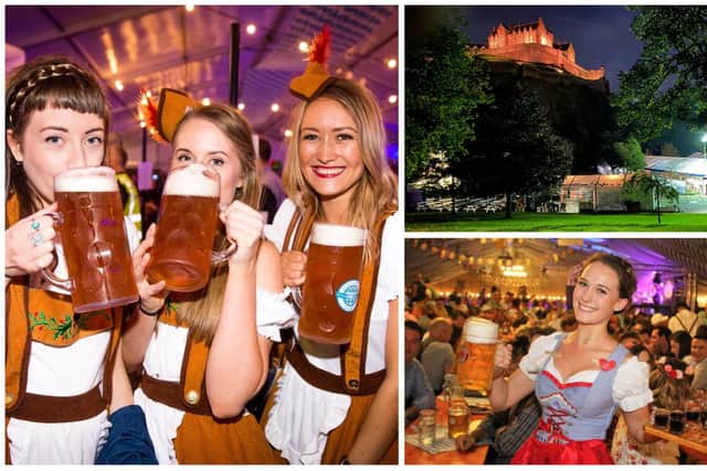 After a two-year break due to the pandemic, Oktoberfest is back in Edinburgh for 2022.