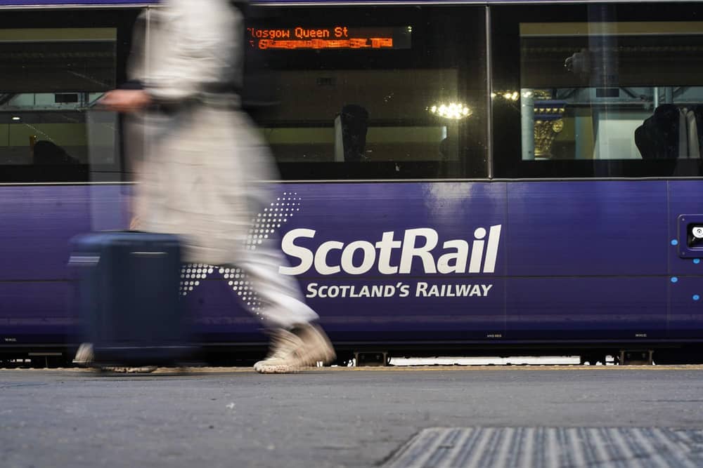 Both incidents took place between Glasgow Queen Street and Polmont rail stations. Pic: Getty