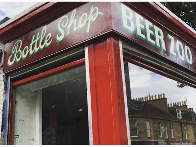 Beer Zoo has announced the closure of its shops in Edinburgh and East Lothian.