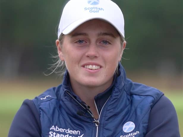 Broomieknowe's Hannah Darling, the world No 9, is currently on course to secure automatic selection for this year's Curtis Cup at Merion. Picture: Scottish Golf