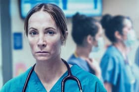 Joanne Froggatt starred as Dr Abbey Henderson in ITV's new Covid drama Breathtaking (Picture: ITV/Chris Barr)