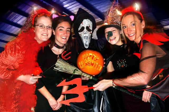 Halloween capers at the TNT regional depot 17 years ago. Were you pictured?