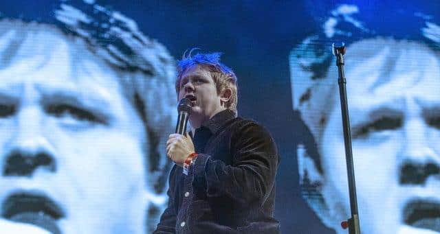 Lewis Capaldi is to stream a 'live lunch' from his parents' home today