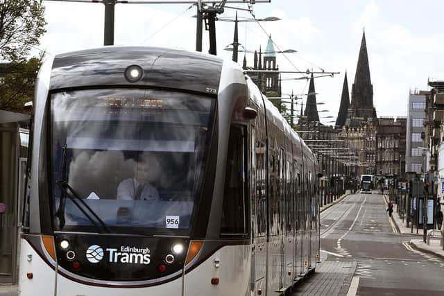 The trams are currently suspended due to a 'technical issue.' (Photo: Lisa Ferguson)