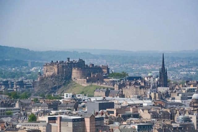 Highs of 28c have been forecast in Edinburgh on Friday, according to the Met Office website.