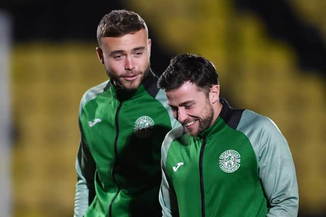 Ryan Porteous, left, and Lewis Stevenson have both had good seasons - but enough for a POTY shout?