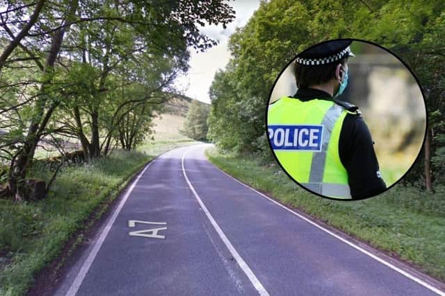 The incident happened on Saturday, June 19, when a group of eight cyclists were travelling south on the A7.