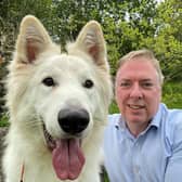 George Greer came up with the business idea after noticing high concentrations of plastic waste on the northern shores of Loch Long while walking his Swiss Shepherd, Noah.