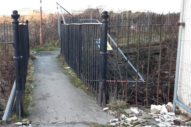 The ‘Burnside Bridge’ or ‘Stenhouse Mill Lane Bridge’ which crosses the burn at the Longstone end of the path, has been deemed unsafe and requires repairs.