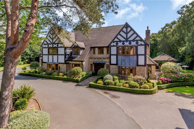 If you have the budget to meet the steep asking price, this £3.95 million mansion provides an idyllic living space over 10,200 sq ft of accommodation and exquisitely fitted bespoke interiors throughout. GBP: 3,950,000