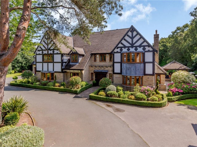 If you have the budget to meet the steep asking price, this £3.95 million mansion provides an idyllic living space over 10,200 sq ft of accommodation and exquisitely fitted bespoke interiors throughout. GBP: 3,950,000