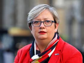SNP MP Joanna Cherry's appearance at The Stand comedy club has been cancelled after staff complained about her views (Picture: Tolga Akmen/AFP via Getty Images)