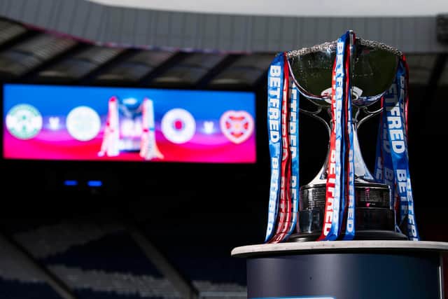 Hearts, Hibs and Edinburgh City to find out Betfred Cup groups. Picture: SNS