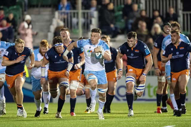 Edinburgh will need to overturn a 30-17 deficit from the first leg at Scotstoun to win the 1872 Cup.  (Photo by Ross MacDonald / SNS Group)