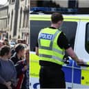 Several arrests were made over as thousands arrived in Edinburgh to witness the Queen’s coffin
