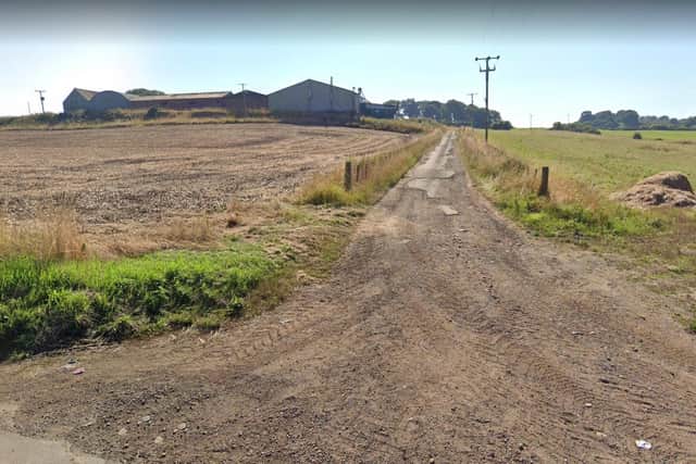 The land earmarked for the new homes in Bo'ness