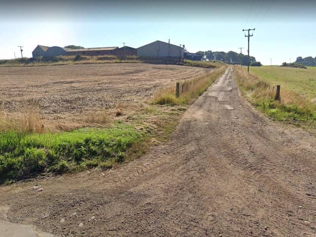 The land earmarked for the new homes in Bo'ness