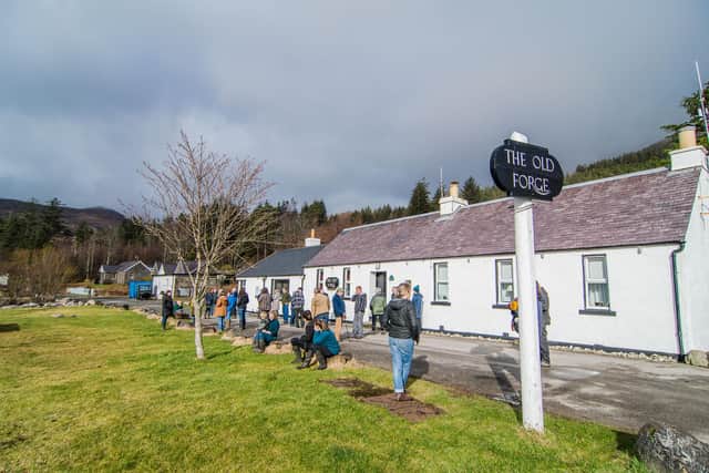 Former landlord Ian Robertson has written a new book recalling on Britain's remotest pub, the Old Forge, in Inverie. Picture: Mark Harris