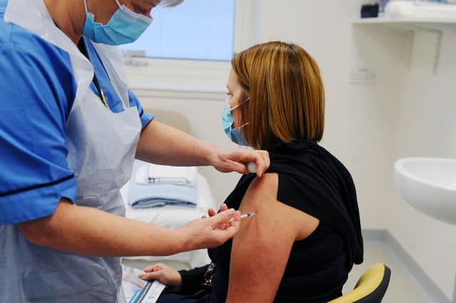 Frontline staff trying to get a vaccination appointment have been told there are no slots available