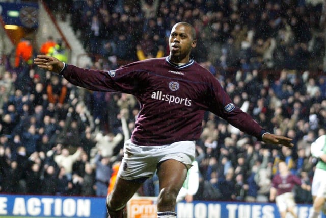 He scored four goals against Hibs on his home debut, was top goalscorer in successive seasons, was the fulcrum of the attack during his time at the club, remained popular with fans after his exit (for which Hearts got a modest fee). Oh, and did we mention he scored four (FOUR!) goals against Hibs on his home debut?