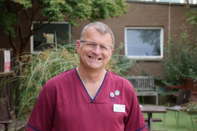 Stephen Elliott, Clinical Ward Manager at the Western General Hospital