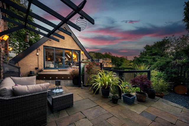 The property's stunning and enviable private terrace is the perfect space for entertaining or just relaxing in the sunshine or watching the sunset.
