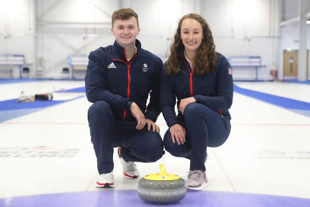 Edinburgh pair Bruce Mouat and Jen Dodds have been friends since childhood – and are now aiming for Olympic glory