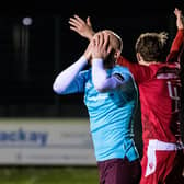 It was a galling night for Liam Boyce and his Hearts team-mates up at Brora.