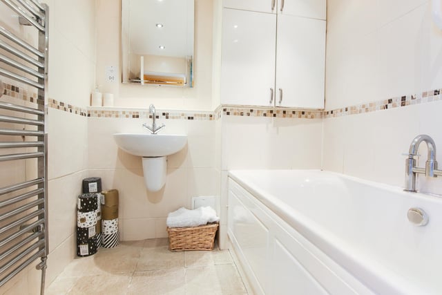 Completing the accommodation is an attractive two piece bathroom, which features a shower-over bath and a separate WC.