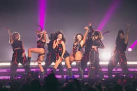 After embarking on a European tour spanning 40 arenas with 400,000 tickets sold, including five sold-out shows at London’s O2 Arena – the super-group have made their latest show available to fans up and down the country in Little Mix: LM5 – The Tour Film.